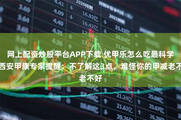网上配资炒股平台APP下载 优甲乐怎么吃最科学？西安甲康专家提醒：不了解这3点，难怪你的甲减老不好